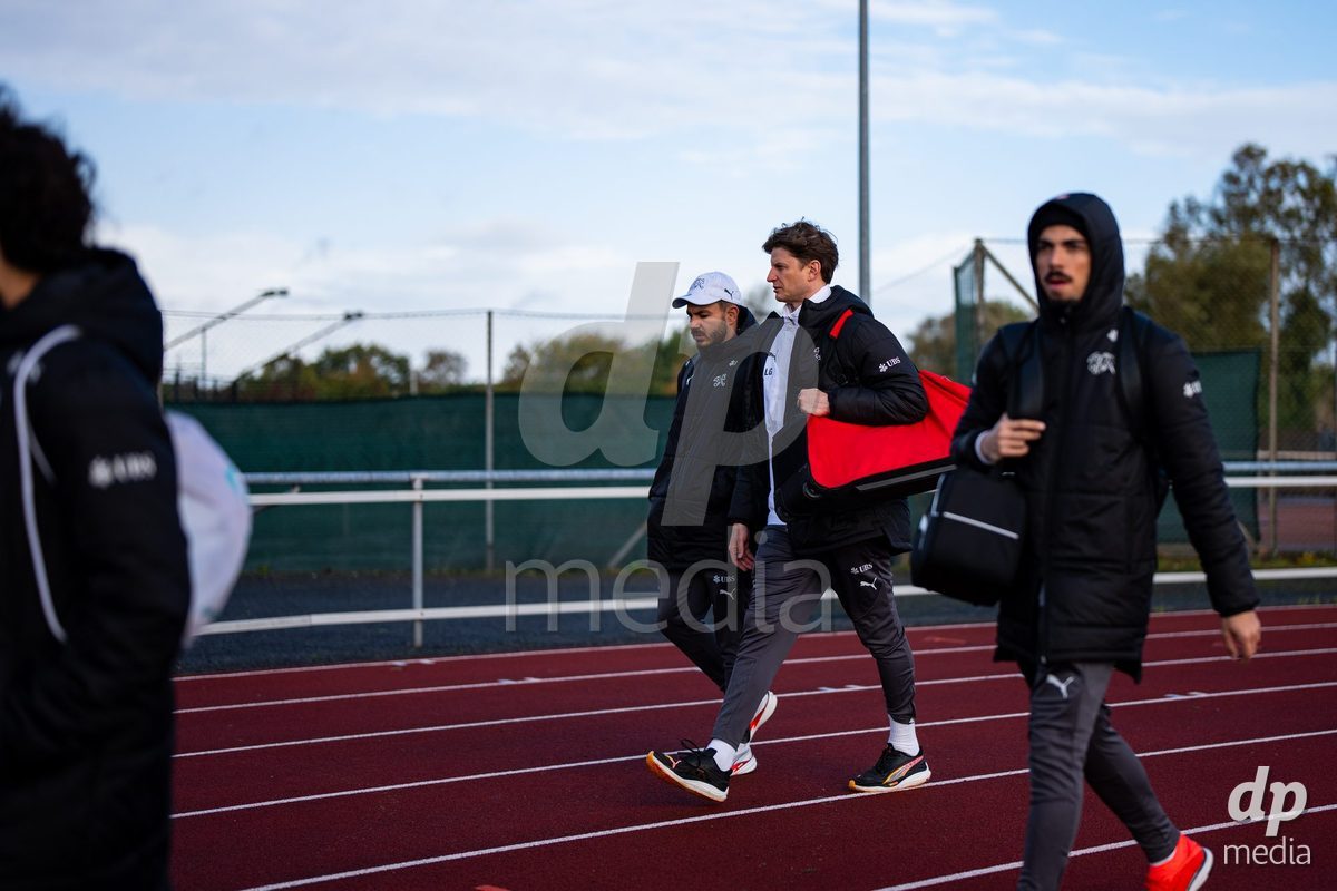 NYBORG, DENMARK - OCTOBER 25: X during the International Friendly TYT match between Denmark U16 and Switzerland U16 at Nyborg Stadium on October 25, 2026 in Nyborg, Denmark.