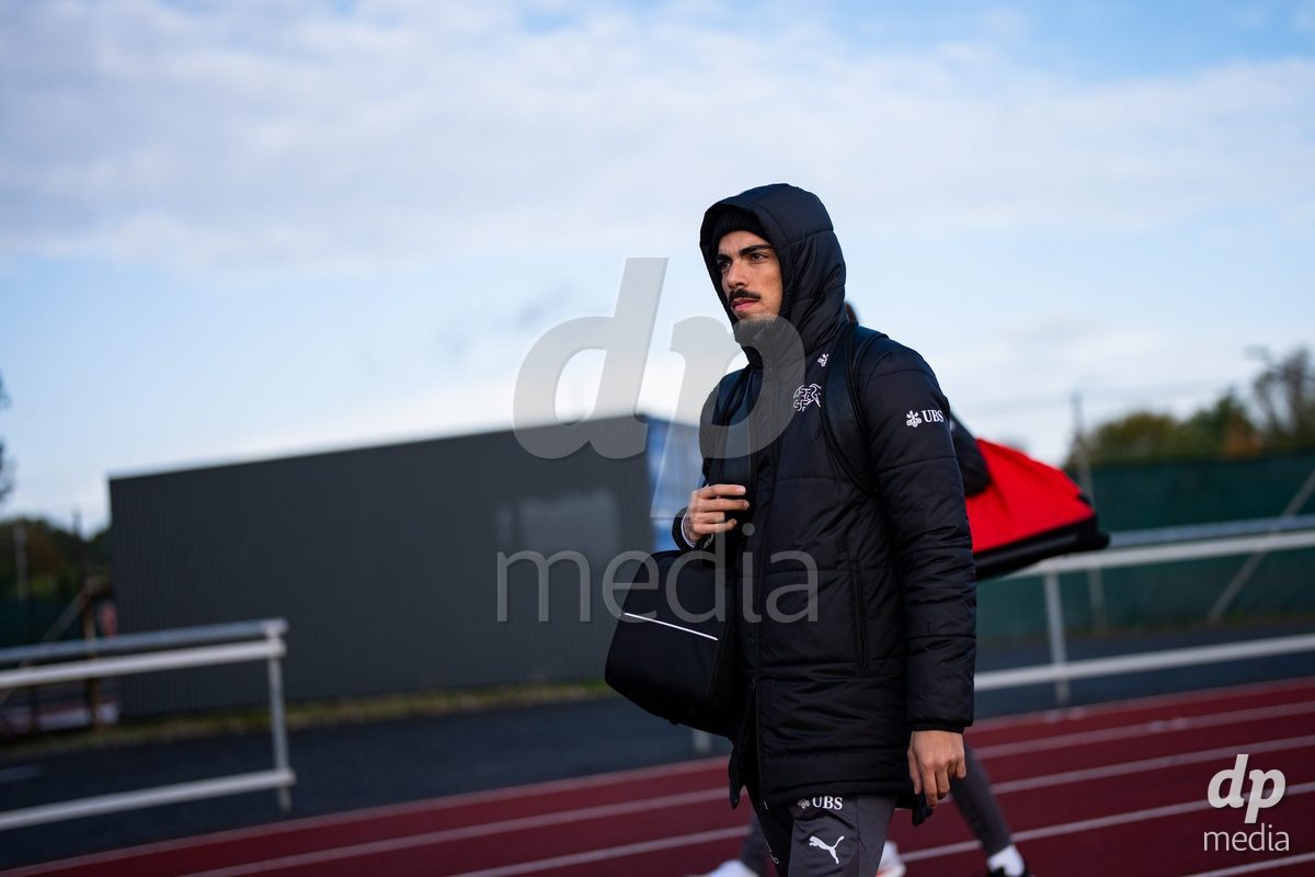 NYBORG, DENMARK - OCTOBER 25: X during the International Friendly TYT match between Denmark U16 and Switzerland U16 at Nyborg Stadium on October 25, 2026 in Nyborg, Denmark.