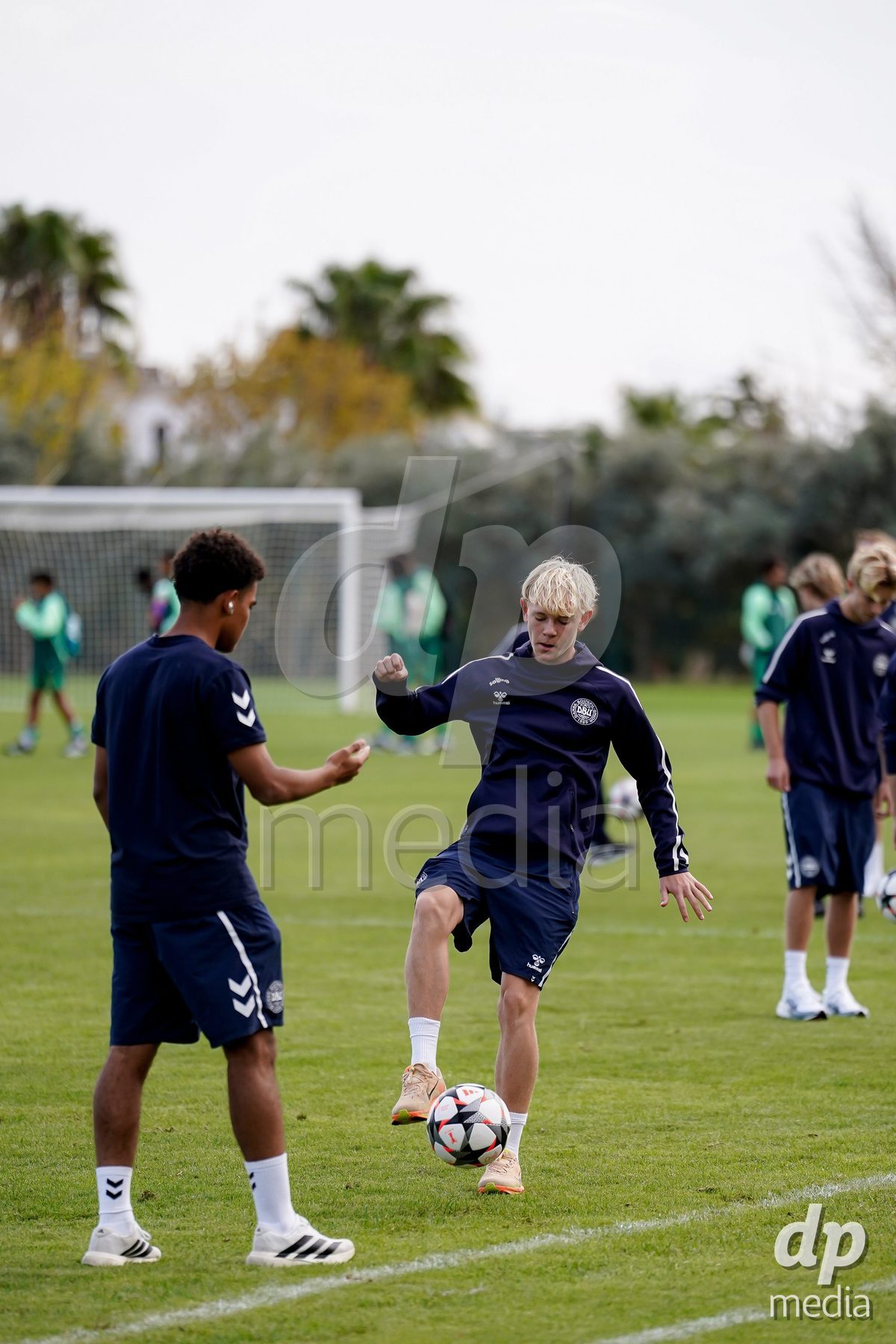 SIDE, TURKIYE - OCTOBER 28: Players of Denmark arrival during the International Friendly match between Denmark U16 and Saudi Arabia U16 at Emirhan Sport Complex on October 28, 2026 in Side, Turkiye.