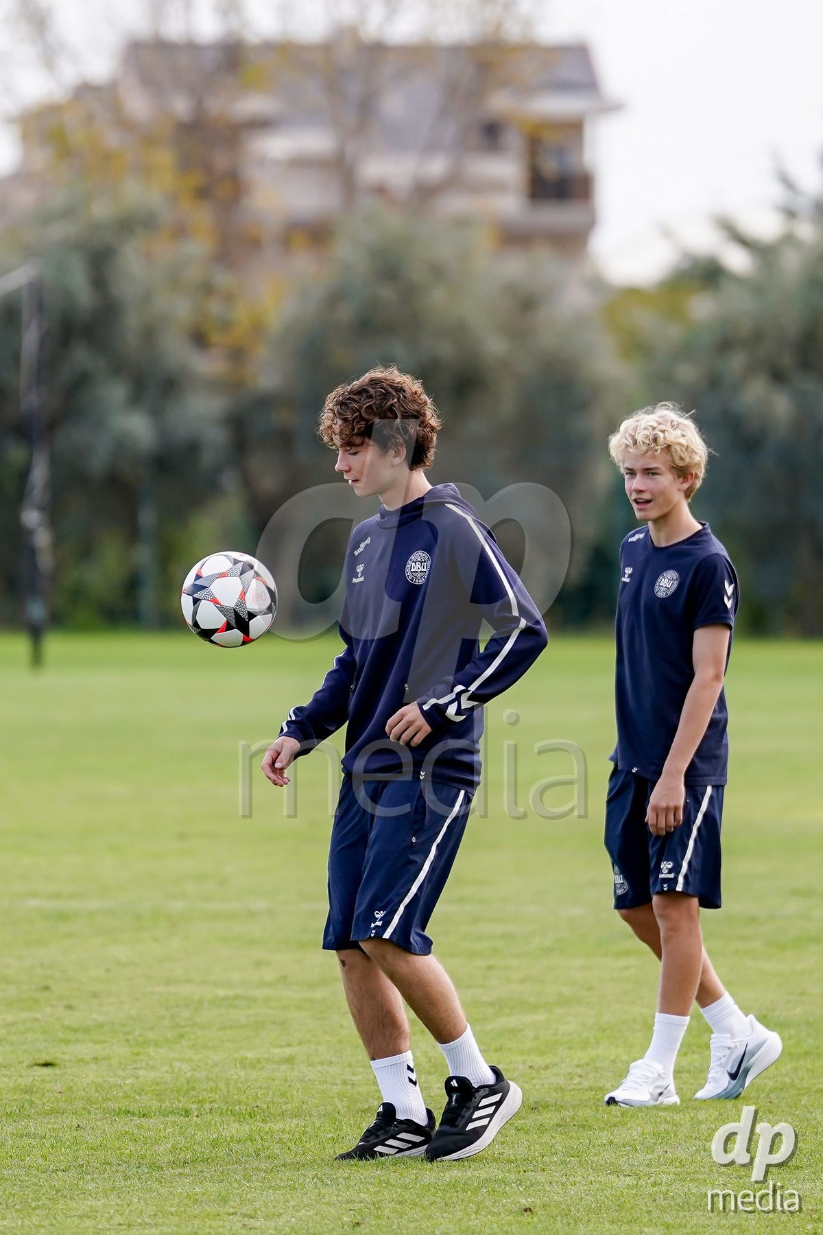 SIDE, TURKIYE - OCTOBER 28: Players of Denmark arrival during the International Friendly match between Denmark U16 and Saudi Arabia U16 at Emirhan Sport Complex on October 28, 2026 in Side, Turkiye.