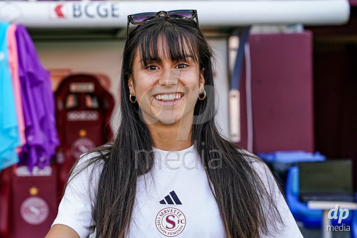 GENEVA, SWITZERLAND - MAY 29: During the AXA Women's Super League match between Servette FC Chenois Feminin and BSC YB Frauen at Stade de Geneve on May 29, 2026 in Geneva, Switzerland.