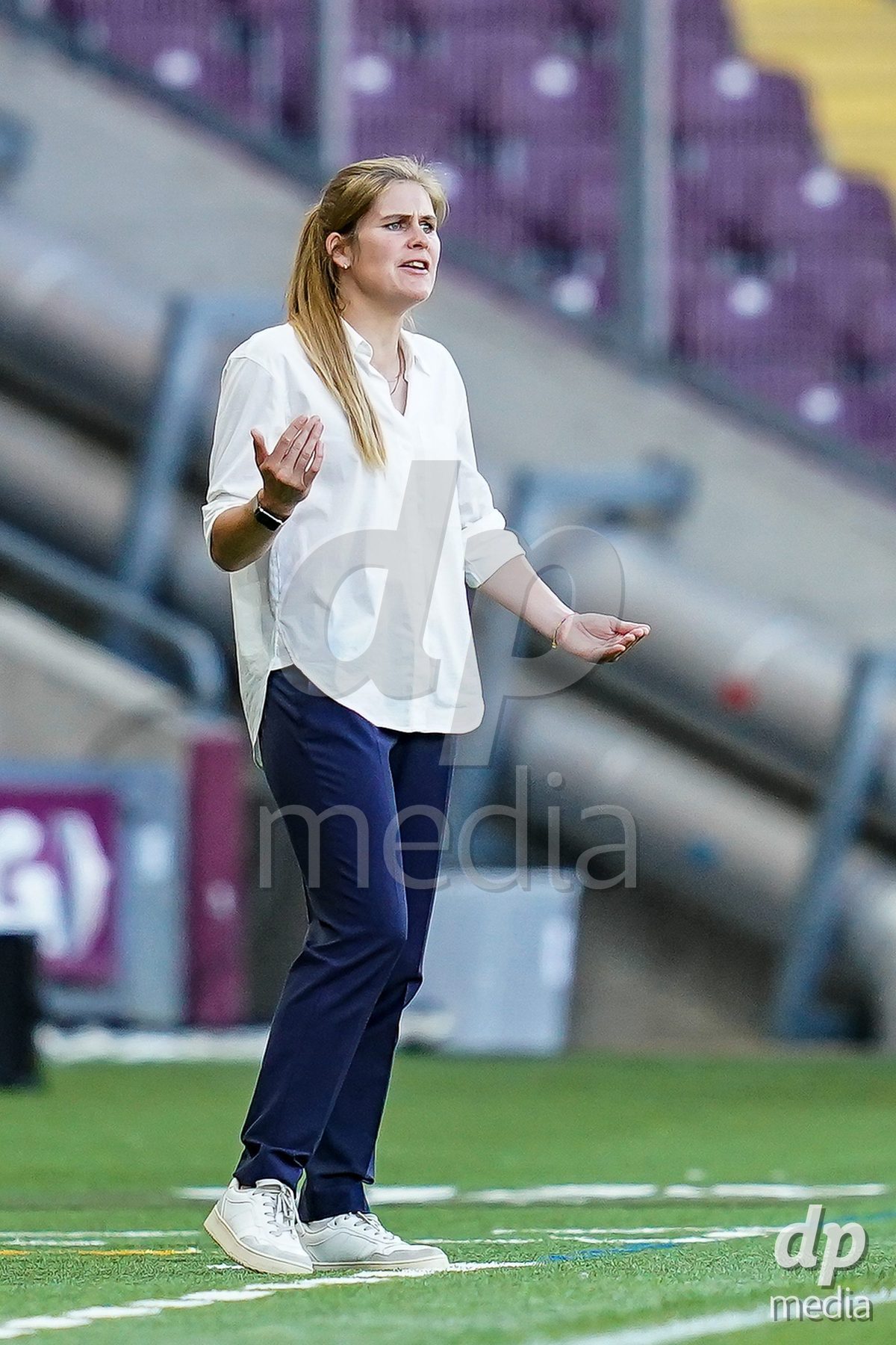 GENEVA, SWITZERLAND - MAY 29: During the AXA Women's Super League match between Servette FC Chenois Feminin and BSC YB Frauen at Stade de Geneve on May 29, 2026 in Geneva, Switzerland.