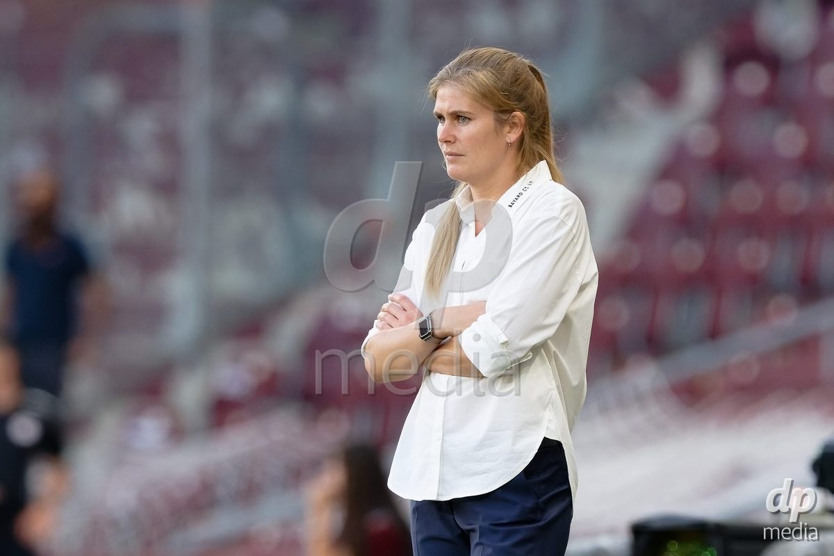 Geneva, Switzerland - May 29 : during the AWSL Final Second Leg match between Servette FC Chenois Feminin  and BSC YB Frauen  at Stade de Geneve on May 29 , 2026 in Geneva, Switzerland.