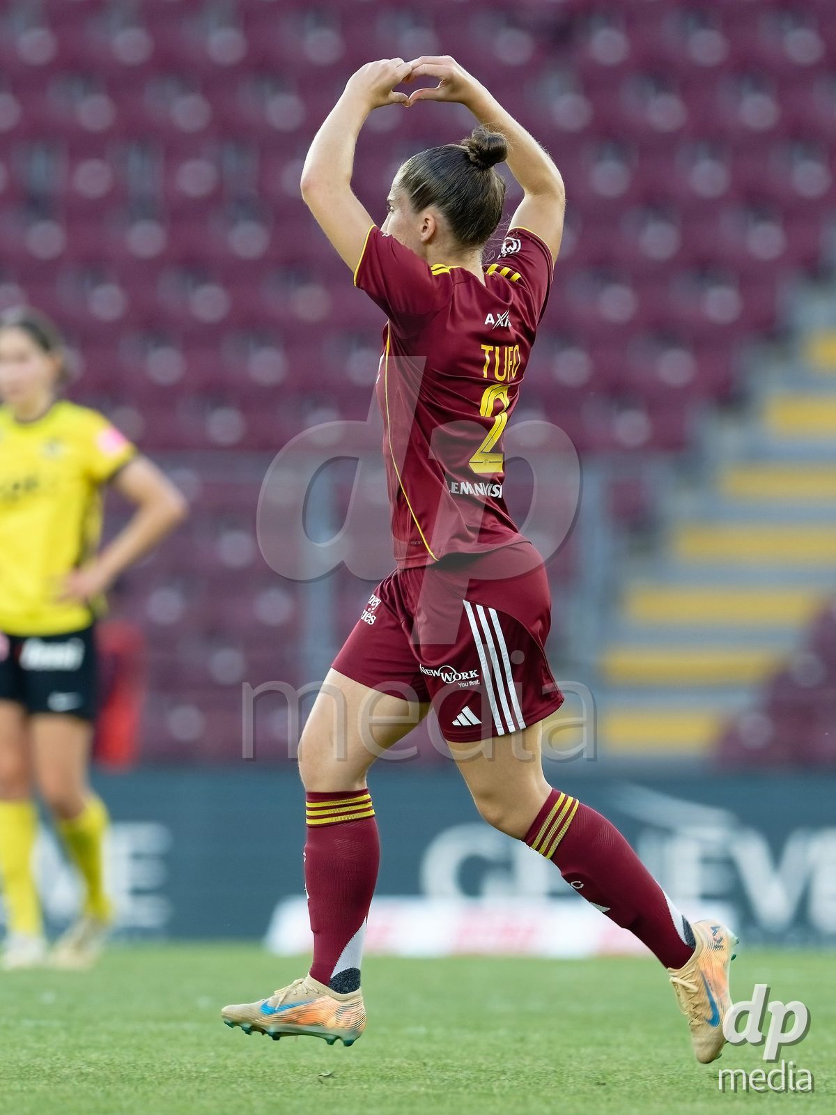 Geneva, Switzerland - May 29 : during the AWSL Final Second Leg match between Servette FC Chenois Feminin  and BSC YB Frauen  at Stade de Geneve on May 29 , 2026 in Geneva, Switzerland.
