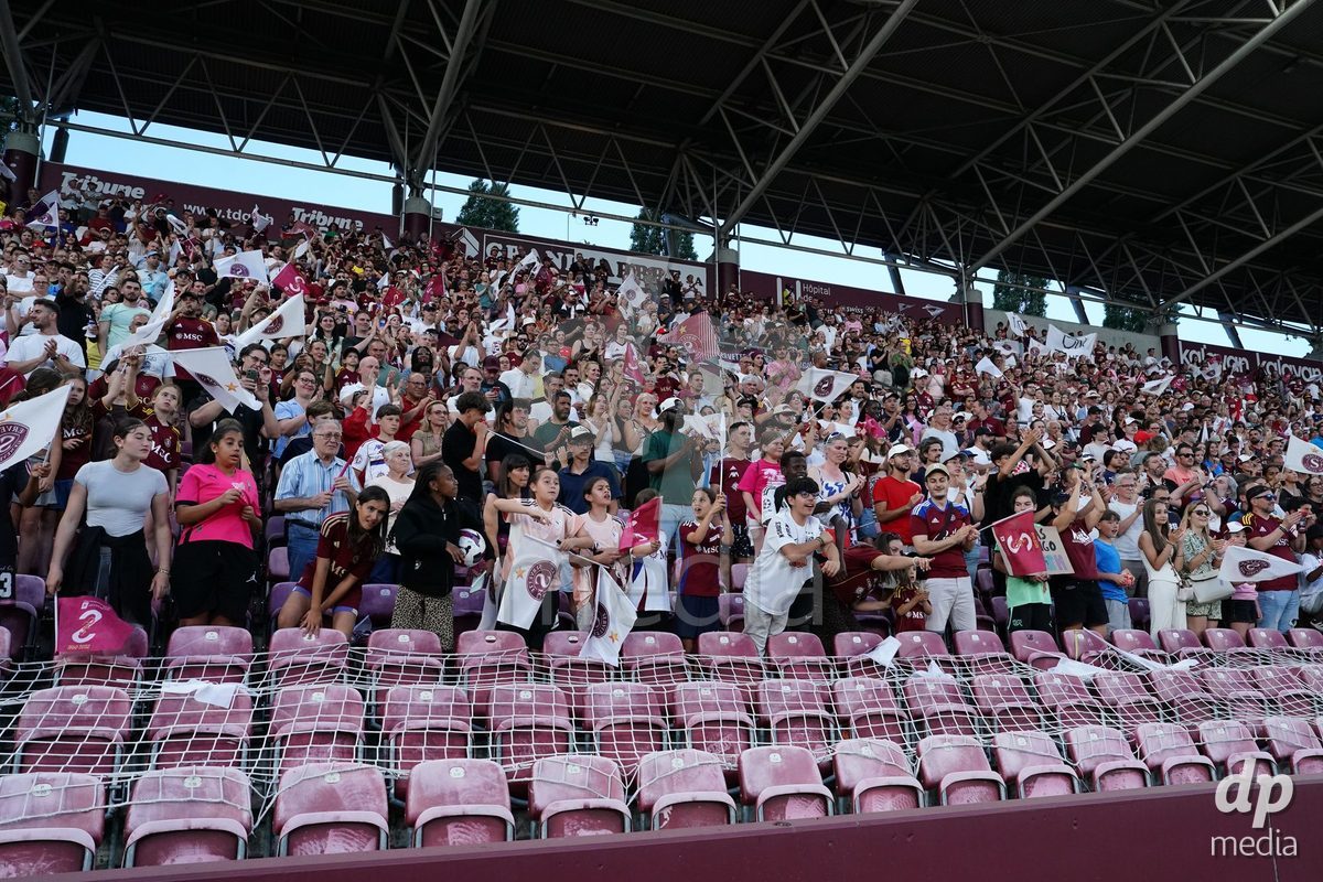 GENEVA, SWITZERLAND - MAY 29: Celebration of team Servette after winning the Final of the AXA Women's Super League match between Servette FC Chenois Feminin and BSC YB Frauen at Stade de Geneve on May 29, 2026 in Geneva, Switzerland.
