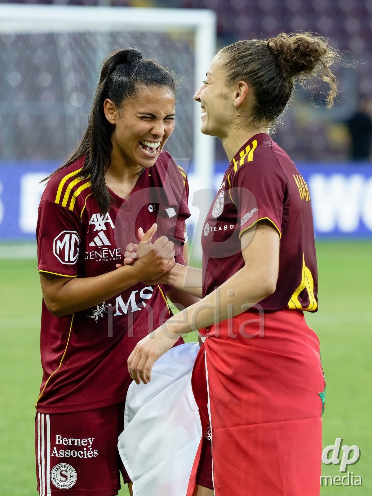 Geneva, Switzerland - May 29 : during the AWSL Final Second Leg match between Servette FC Chenois Feminin  and BSC YB Frauen  at Stade de Geneve on May 29 , 2026 in Geneva, Switzerland.