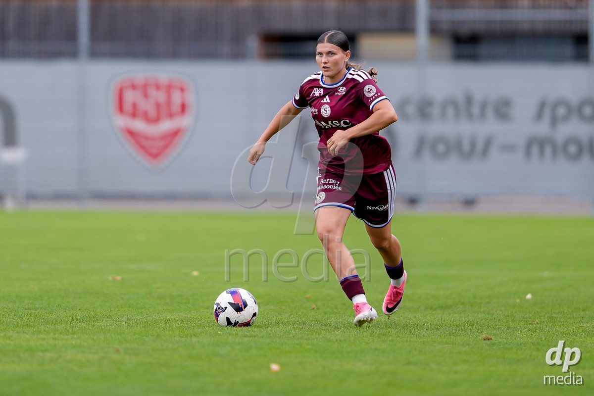 Switzerland: AXA Womens Super League 2026/27, Servette FC Chenois Feminin vs FC Aarau Frauen - Stade des Trois-Chene, Chene-Bourg: Chiara Wallin (Servette FC Chenois Feminin) in action.