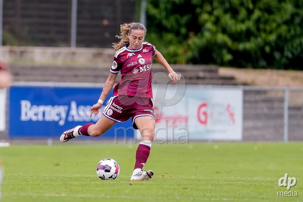 Switzerland: AXA Womens Super League 2026/27, Servette FC Chenois Feminin vs FC Aarau Frauen - Stade des Trois-Chene, Chene-Bourg: Laia Balleste (Laia Ballesté) (Servette FC Chenois Feminin) in action.