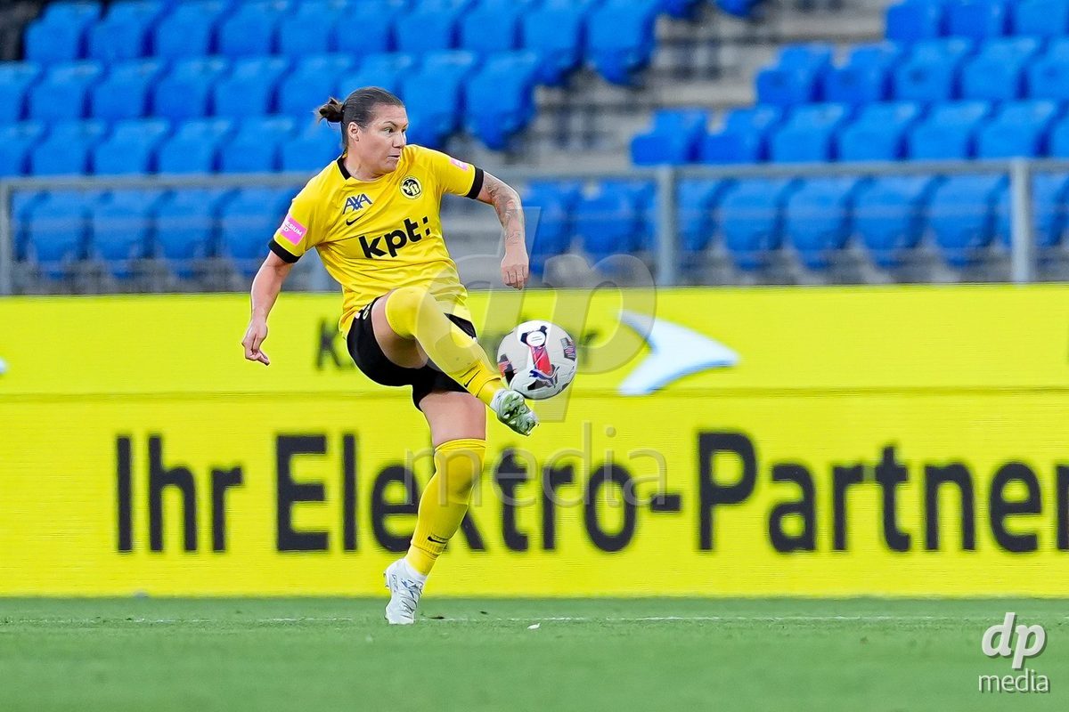 Switzerland: AXA Womens Super League 2026/27, FC Basel 1893 vs BSC YB Frauen - St. Jakob-Park, Basel: Ramona Bachmann (17 BSC YB Frauen) in action.