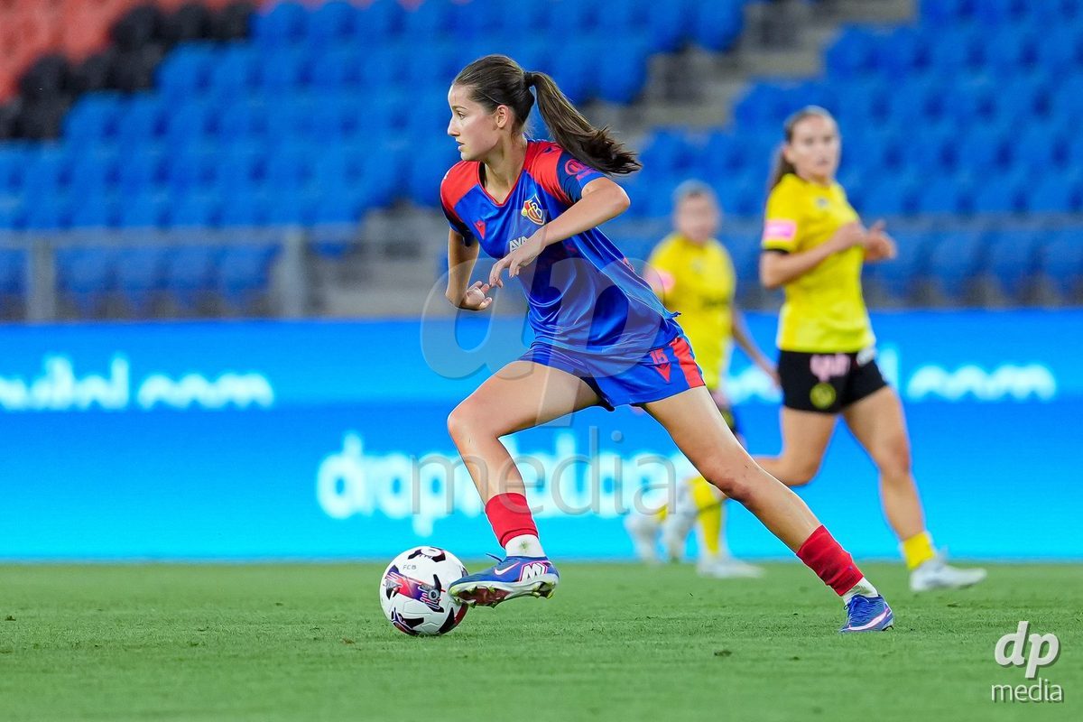 Switzerland: AXA Womens Super League 2026/27, FC Basel 1893 vs BSC YB Frauen - St. Jakob-Park, Basel: Romia Gagliano (15 FC Basel 1893)  in action.