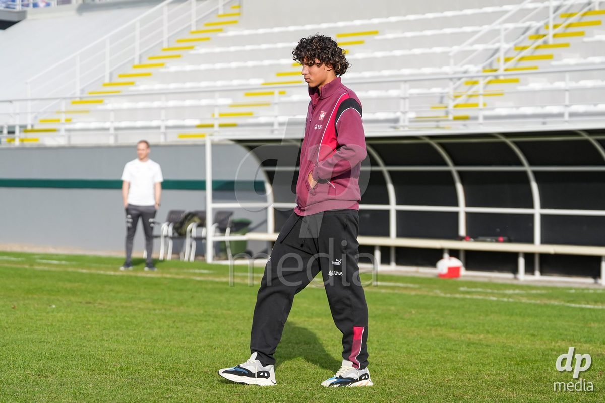SIDE, TURKIYE - OCTOBER 31: Players of Switzerland arrive prior to the International Friendly tournament football match between Portugal U16 and Switzerland U16 at Emirhan Sport Complex on October 31, 2026 in Side, Turkiye.