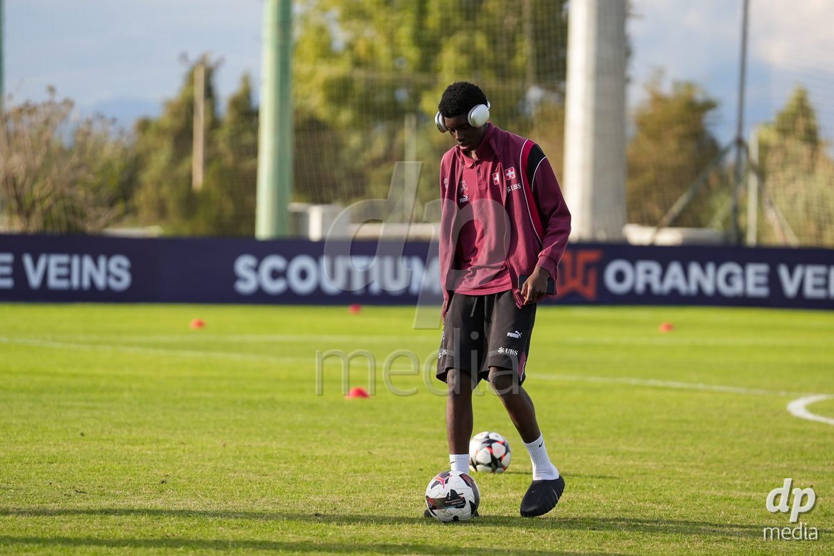 SIDE, TURKIYE - OCTOBER 31: Players of Switzerland arrive prior to the International Friendly tournament football match between Portugal U16 and Switzerland U16 at Emirhan Sport Complex on October 31, 2026 in Side, Turkiye.