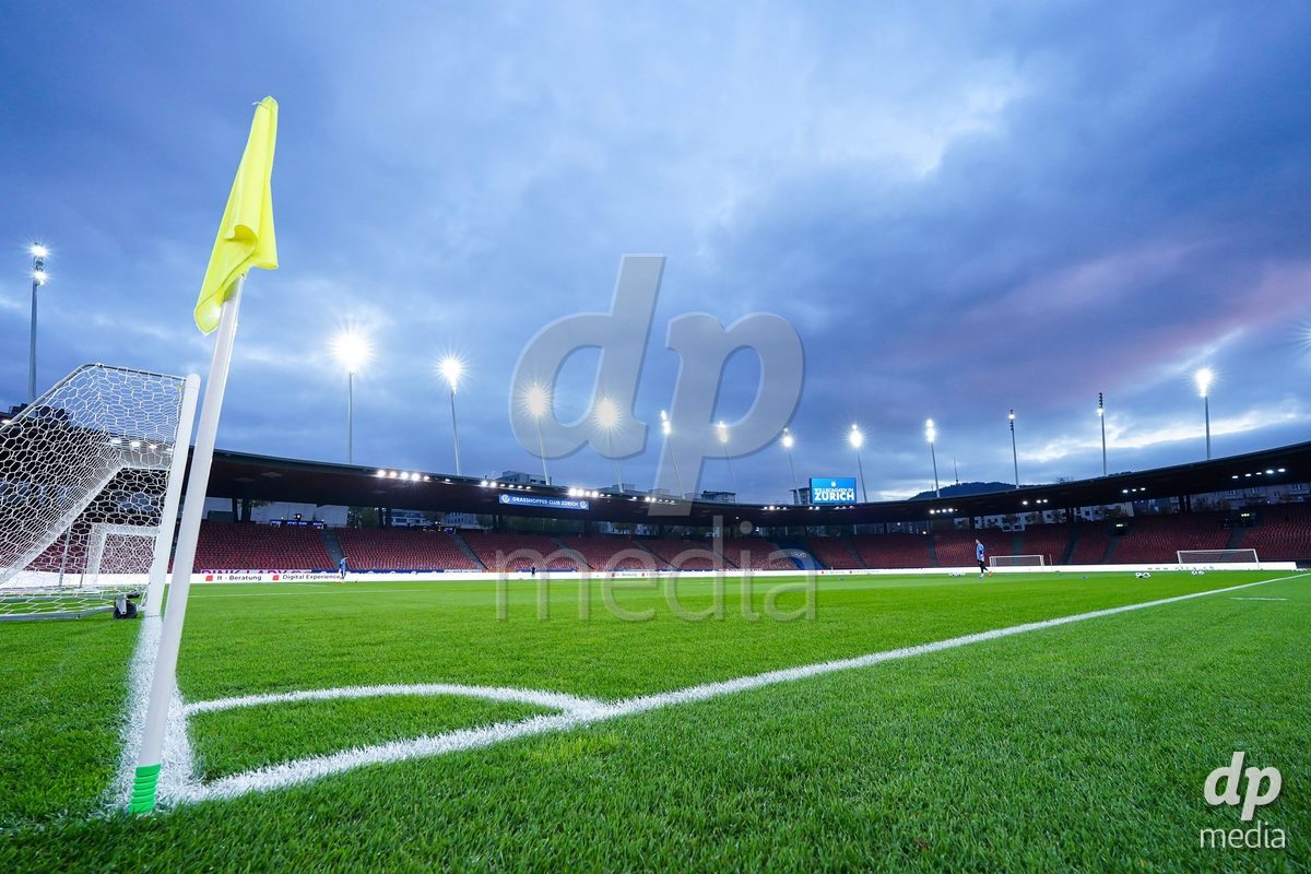 ZURICH, SWITZERLAND - OCTOBER 31: General view inside the stadium prior to the AXA Women's Super League match between GC Frauenfussball and Yverdon Sport Women at Letzigrund on October 31, 2026 in Zurich, Switzerland. (Photo by Daniela Porcelli/DP Media)